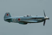 D-FJAK @ EGSU - 42. D-FJAK ('White-100') at Duxford Flying Legends Air Show July 09