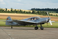 D-EBEI @ EGSU - D-EBEI at Duxford Flying Legends Air Show July 09