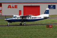 M-YAKW @ EGBJ - at Gloucestershire (Staverton) Airport - by Terry Fletcher