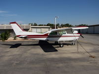 N6580C @ AJO - 1980 Cessna T210N with underwing weather pod @ photographer-friendly Corona Municipal, CA - by Steve Nation