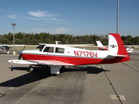 N7176V @ AJO - 1974 Mooney M20E in new colors @ photographer-friendly Corona Municipal, CA - by Steve Nation