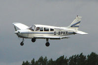 G-BPKR @ EGBJ - Piper Pa-28-151 at Gloucestershire (Staverton) Airport - by Terry Fletcher