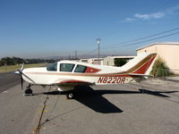 N8220R @ AJO - Sunny shot of 1972 Bellanca 17-30A @ photographer-friendly Corona Municipal, CA - by Steve Nation
