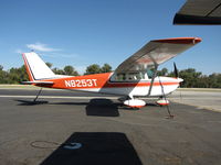 N8253T @ AJO - Beautifully maintained 1960 Cessna 175B @ photographer-friendly Corona Municipal, CA - by Steve Nation