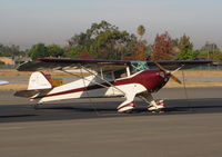 N790KK @ RHV - 1941 Taylorcraft BC12-65 @ RHV - by Steve Nation
