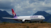 N591HA @ HNL - Hawaiian Flight 22 taxis out to Honolulu's reef runway for departure to Seattle - by AirplaneJunky