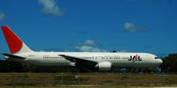 JA603J @ HNL - Japan Airlines Taxis for takeoff at Honolulu