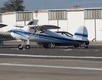 N72425 @ RHV - 1946 Cessna 120 @ RHV - by Steve Nation