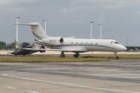 HB-JGJ @ EBBR - parked on General Aviation apron (Abelag) - by Daniel Vanderauwera