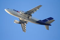 N436FE @ KLAX - Fed Ex A310-203, N436FE max performance climb off of 25L KLAX - by Mark Kalfas