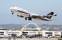 9V-SMS - Singapore 747-412, 9V-SMS departing 25L KLAX - by Mark Kalfas