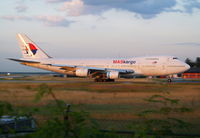 TF-AAA @ EDDF - powering down runway 18