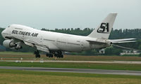 N765SA @ EBLG - approaching LGG - by Wolfgang Kronfuss