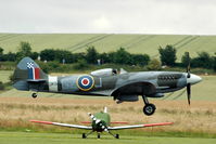G-BUOS @ EGSU - SE-BIN (Formerly G-BUOS) at Duxford Flying Legends Air Show July 09 - by Eric.Fishwick
