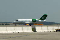 EZ-B023 @ VIE - Turkmenistan Airlines Canadair CL-600-2B16 Challenger 605