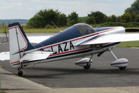 G-LAZA @ EGSF - Laser Z200 competing in the 2009 Mazda Aerobatic Championships held at Peterborough Conington - by Terry Fletcher