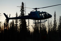 C-GIUX @ HAY RIVER - Great Slave Helicopters AS350 - by Dietmar Schreiber - VAP