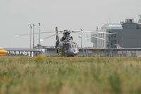 M-LNDN @ EBBR - parked on General Aviation apron (Abelag)