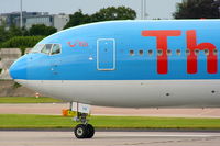 G-OBYE @ EGCC - Thomson - by Chris Hall