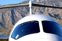 N132SL @ KPSP - Piaggio P180 on the ramp KPSP - by Mark Kalfas