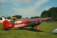 N95014 @ 2D7 - Sam's ride at the Beach City Father's Day fly-in. - by Megan Simmermon