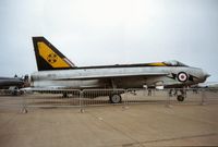 XR713 @ EGQL - Another view of the 111 Squadron Lightning F.3 on display at the 1992 Leuchars Airshow. - by Peter Nicholson