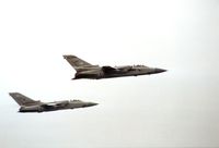 ZE167 @ EGQL - Tornado F.3 of 111 Squadron accompanied by ZE 830 of 43 Squadron at the 1992 Leuchars Airshow. - by Peter Nicholson