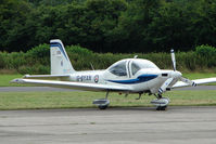 G-BYXN @ EGCW - Grob G115E on 2009 Welshpool Air Day
