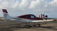 N931CT @ TNCM - park at the ramp