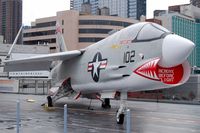 145550 @ NEW YORK - Vought F-8K Crusader - by Hannes Tenkrat