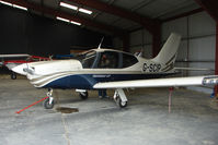 G-SCIP @ EGCW - Socata TB20 hangared on 2009 Welshpool Air Day