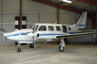 G-BWHF @ EGCW - Piper Navajo  hangared on 2009 Welshpool Air Day