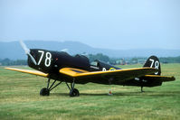 SE-BPT @ ESTL - warbird at the Swedish AF open house. - by Joop de Groot