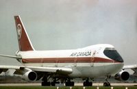 CF-TOC @ LHR - Boeing 747-133 of Air Canada preparing to depart London Heathrow in the Summer if 1976. - by Peter Nicholson