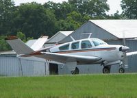 N1XD @ DTN - Turning onto runway 14 at the Shreveport Downtown airport. - by paulp