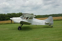 N64RM @ IA27 - Miller Bipe C at Antique Airfield during the 3rd Annual Antique Homebuilt Fly-in July 4th, 2009