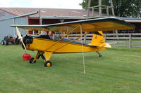 N122EM @ IA27 - Pober Pixie at Antique Airfield during the 3rd Annual Antique Homebuilt Fly-in July 4th, 2009 - by BTBFlyboy