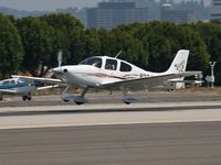 N224TG @ KSMO - N224TG arriving on RWY 21 - by Torsten Hoff