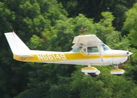 N66149 @ DTN - About to touch down on runway 14 at the Shreveport Downtown airport. - by paulp
