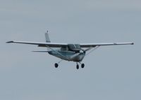 N9496T @ DTN - Landing at Downtown Shreveport. - by paulp