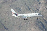 N851LE @ KPSP - Gulfstream 200, N851LE on final to 31L KPSP - by Mark Kalfas