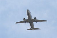 N786AS @ KPSP - Alaska Airlines 737-4S3, N786AS departing KPSP for KSFO. - by Mark Kalfas