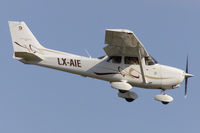 LX-AIE @ ELLX - short final at RW24 - by FBE