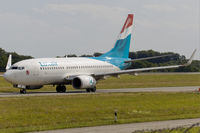 LX-LGQ @ ELLX - proceeding to the holdingpoint RW24 - by FBE