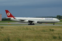 TC-JIJ @ LOWW - Taxing after landing 34 - by Bigengine