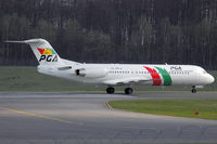 CS-TPC @ ELLX - Portugalia Fokker100 - by FBE