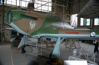 Z2389 @ EGLB - Hawker Hurricane IIA - Z2389 under restoration at Brooklands Museum