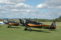 SE-BPT @ EGTH - SE-BPT Klem Kl-35D at Shuttleworth Evening Display July 09