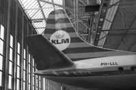 PH-LLL @ EHAM - Photographed in hangar at Schiphol around 1960 - by jan bekker