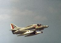 154183 @ HRL - A-4F Skyhawk of VC-7 at the 1978 Confederate Air Force Airshow at Harlingen. - by Peter Nicholson